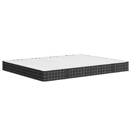 vidaXL Binnenveringmatras middelhard 160x200 cm