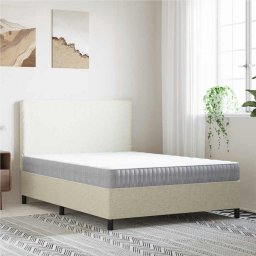 vidaXL Pocketveringmatras middelhard 140x200 cm