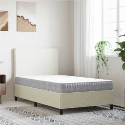 vidaXL Pocketveringmatras middelhard 100x200 cm