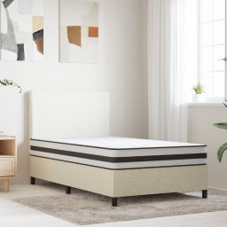 vidaXL Binnenveringmatras middelhard 100x200 cm