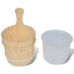 vidaXL 5-delige Sauna-accessoireset