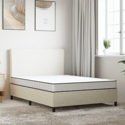 vidaXL Schuimmatras middelzacht 160x200 cm