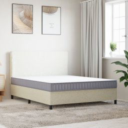 vidaXL Schuimmatras middelzacht 160x200 cm