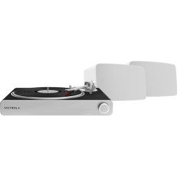 Victrola VPT-3000 Stream Zwart + Sonos Five Wit Duopack