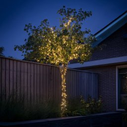 Solar prikkabel twinkle | met 300 leds in koperdraad