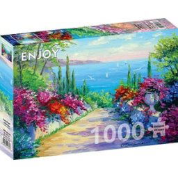 Sunny Road to the Sea Puzzel (1000 stukjes)