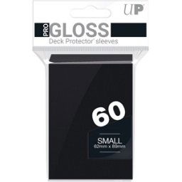 Sleeves - Small Zwart (62x89 mm)