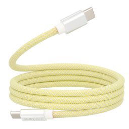 Musthavz Magnetische USB-C Kabel Geel