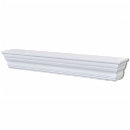 vidaXL Wandschappen Aaliyah 2 st wit