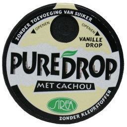Sirea Pure Drop Cachou Vanille (18 stuks)