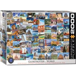 Globetrotter World Puzzel (2000 stukjes)
