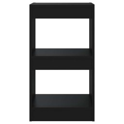 vidaXL Boekenkast/kamerscherm 40x30x72 cm zwart