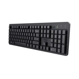 Trust Ody II Draadloos toetsenbord Toetsenbord Zwart