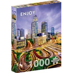 Nishi-Shinjuku District, Tokyo Puzzel (1000 stukjes)