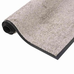 vidaXL Deurmat 80x120 cm grijs