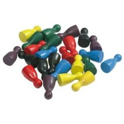 Halma Kegels / Pionnen Normaal (120 stuks)