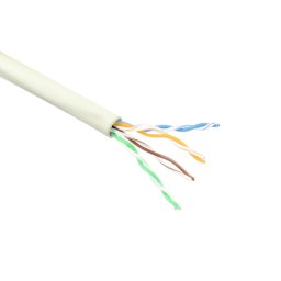 ACT EP845A CAT6 U/UTP PVC Patchkabel Soepel Ivoor - 500 meter