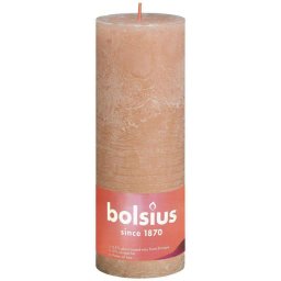 Bolsius Rustiek Stompkaars Misty Pink 190/68