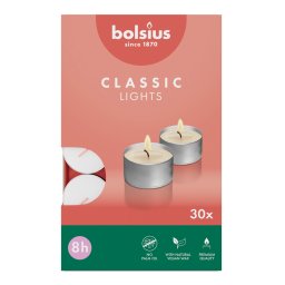 Bolsius Theelicht Classic Lights Wit 8 Uur