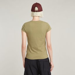 Eyben Slim V-Neck Top 2.0 - Donkerblauw - Dames