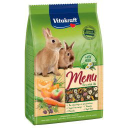 5kg Vitakraft Menu Vitaal Dwergkonijn Konijnenvoer
