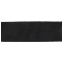vidaXL Deurmat 100x300 cm getufte kokosvezel donkergrijs