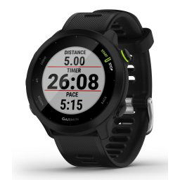 Garmin Forerunner 55 Sporthorloge Zwart