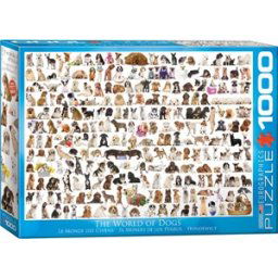 The World of Dogs Puzzel (1000 stukjes)