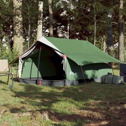 vidaXL Tent 2-persoons waterdicht groen