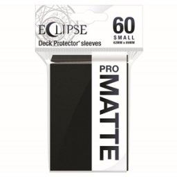 Sleeves Eclipse Matte Small - Zwart (62x89 mm)