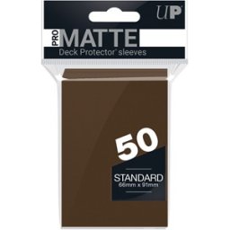 Sleeves Pro-Matte - Standaard Bruin (66x91 mm)