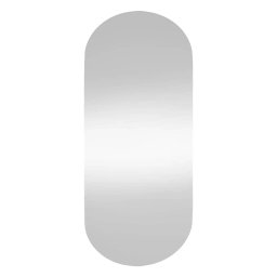 vidaXL Wandspiegel 45x100 cm ovaal glas