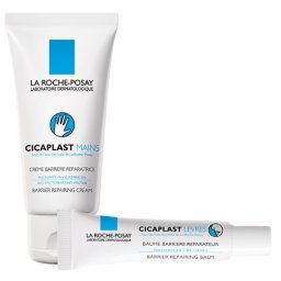 La Roche-Posay Combiset Cicaplast Hand en Lippenbalsem