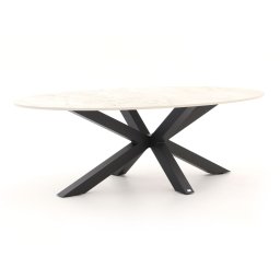 + 15% kassakorting | Bellagio Induno Ellips dining tuintafel 200x110cm - Laagste prijsgarantie!