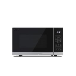 Sharp YC-PC322AE-S Combimagnetron Zwart