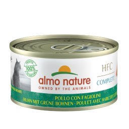Almo Nature HFC Complete 6 x 70 g - Kip met Groene Bonen