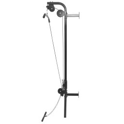 vidaXL Krachttoren voor aan de wand met halterset 60,5 kg