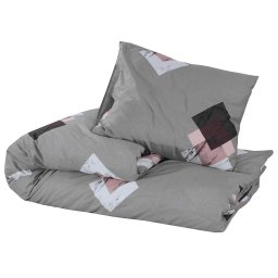 vidaXL Dekbedovertrekset 220x240 cm katoen meerkleurig
