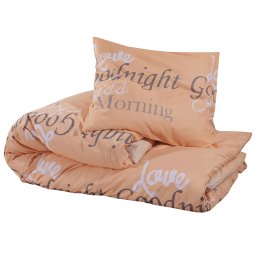 vidaXL Dekbedovertrekset 200x200 cm katoen roze