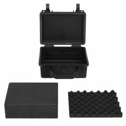 vidaXL Flightcase draagbaar 24x19x11 cm PP zwart