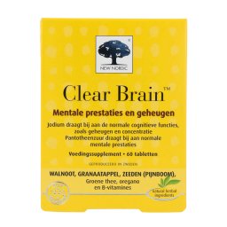 New Nordic Clear Brain Tabletten