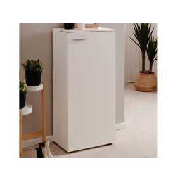 Schoenenkast SATOZA 1 deur wit