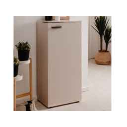 Schoenenkast SATOZA 1 deur beige