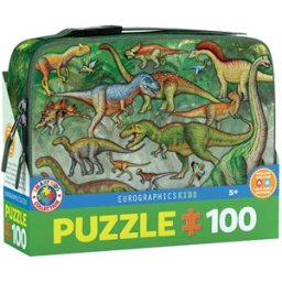 Dinosaur - Lunch Box Puzzel (100 stukjes)