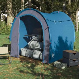 vidaXL Opbergtent waterdicht blauw