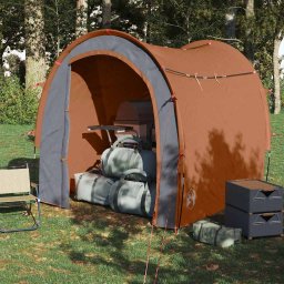 vidaXL Opbergtent waterdicht oranje