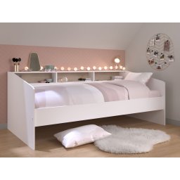 Kajuitbed SULLY 90x200 cm wit