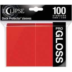 Standard Sleeves Gloss Eclipse - Rood (100 stuks)
