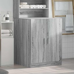 vidaXL Wasmachinekast 71x71,5x91,5 cm grijs sonoma eikenkleurig
