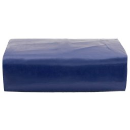 vidaXL Dekzeil 650 g/m² 5x5 m blauw